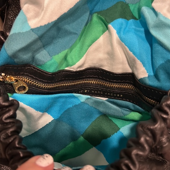 Marc by Marc Jacobs Black Leather Shoulder Bag - Picture 4 of 10